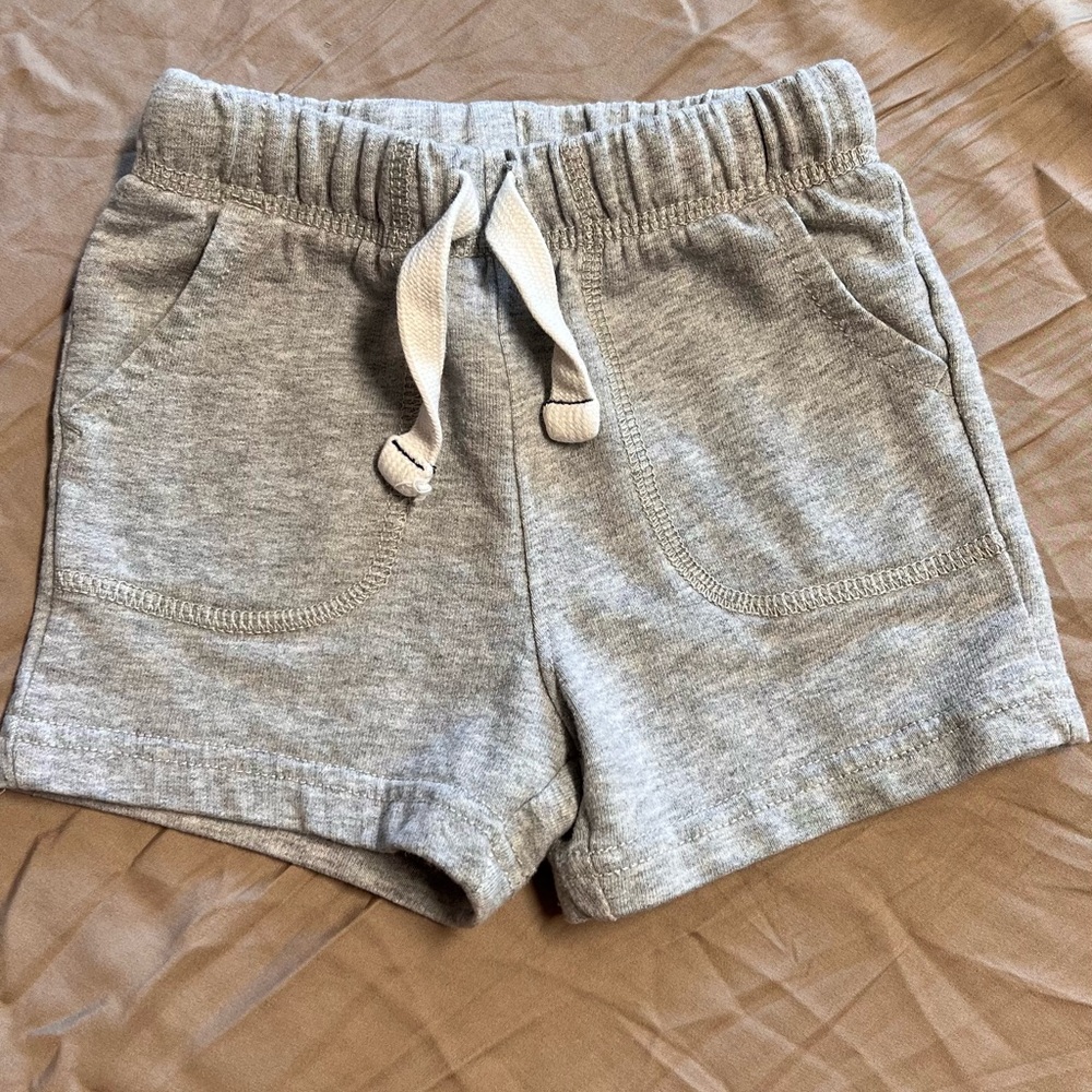 Old Navy Gray Drawstring Shorts